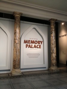 Entrance to “Memory Palace”, Porter Gallery, Victoria and Albert Museum.