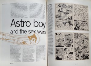 Double-page spread, from “Eye”, 5/2 1991
