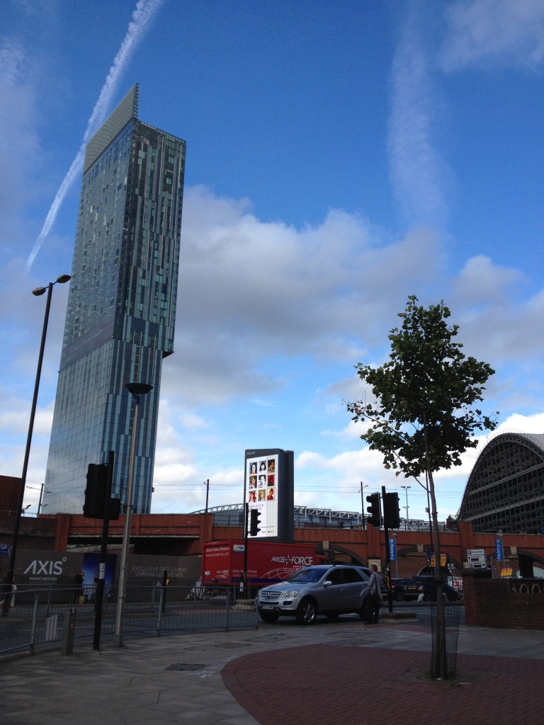 Beetham Tower, home to Hilton Deansgate, is the 11th tallest building in the UK, a potent symbol of Manchester’s regeneration.