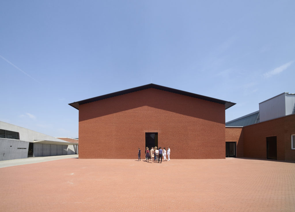 Exterior of the Vitra Schaudepot, by Herzog & de Meuron. Photo © Vitra Design Museum, Julien Lanoo