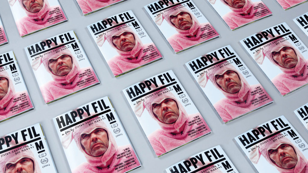 ‘The Happy Film’, DVD packaging, by Sagmeister & Walsh.